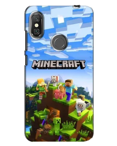 Чехол для Xiaomi Redmi Note 6 Pro с картинкой «Minecraft классический мир» Чехол для Xiaomi Redmi Note 6 Pro с картинкой «Minecraft классический мир»