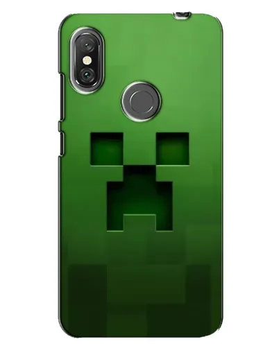 Чехол для Xiaomi Redmi Note 6 Pro с картинкой «Крипер микро-дизайн» Чехол для Xiaomi Redmi Note 6 Pro с картинкой «Крипер микро-дизайн»