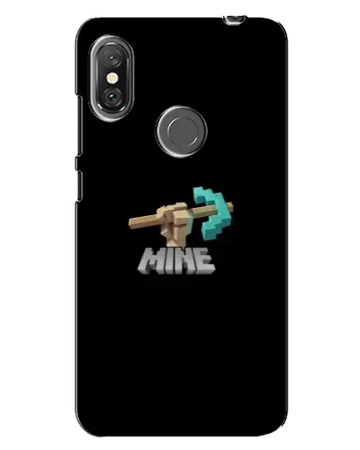 Чехол для Xiaomi Redmi Note 6 Pro с картинкой «Алмазная кирка» Чехол для Xiaomi Redmi Note 6 Pro с картинкой «Алмазная кирка»
