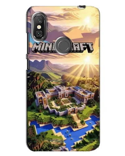 Чехол для Xiaomi Redmi Note 6 Pro с картинкой «Minecraft панорама» Чехол для Xiaomi Redmi Note 6 Pro с картинкой «Minecraft панорама»