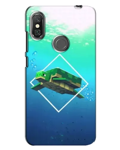 Чохол для Xiaomi Redmi Note 6 Pro з картинкою «Черепаха Minecraft» Чохол для Xiaomi Redmi Note 6 Pro з картинкою «Черепаха Minecraft»