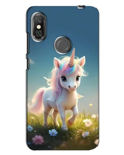 Чехол для Xiaomi Redmi Note 6 Pro с картинкой «Единорог на поляне» Чехол для Xiaomi Redmi Note 6 Pro с картинкой «Единорог на поляне»