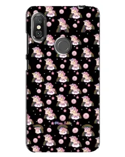 Чехол для Xiaomi Redmi Note 6 Pro с картинкой «Magic Unicorn паттерн»