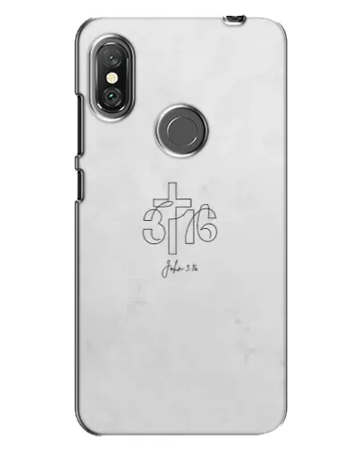 Чехол для Xiaomi Redmi Note 6 Pro с картинкой «Иоанна 3:16 Крест» Чехол для Xiaomi Redmi Note 6 Pro с картинкой «Иоанна 3:16 Крест»
