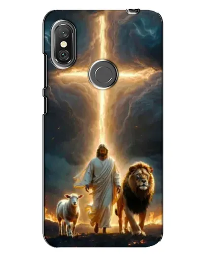 Чехол для Xiaomi Redmi Note 6 Pro с картинкой «Лев Иуды и Свет» Чехол для Xiaomi Redmi Note 6 Pro с картинкой «Лев Иуды и Свет»