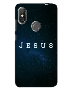Чехол для Xiaomi Redmi Note 6 Pro с картинкой «Звездное небо Jesus»