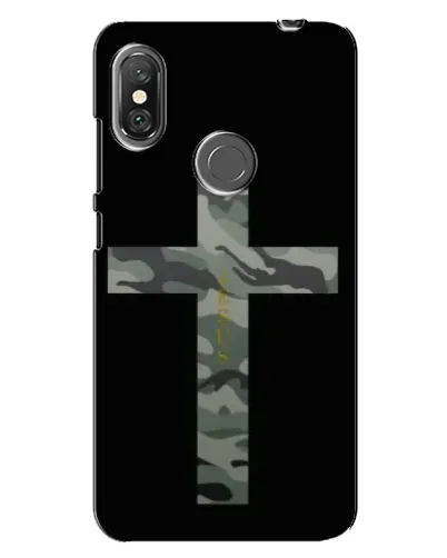 Чехол для Xiaomi Redmi Note 6 Pro с картинкой «Милитари Крест» Чехол для Xiaomi Redmi Note 6 Pro с картинкой «Милитари Крест»