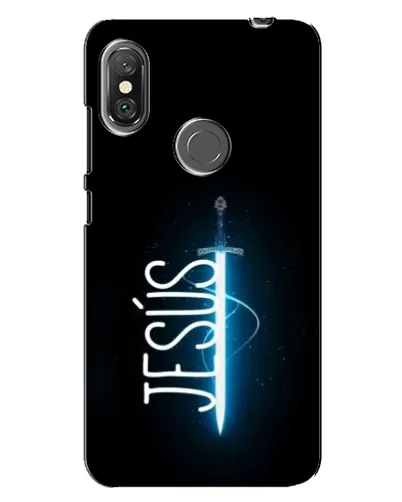 Чехол для Xiaomi Redmi Note 6 Pro с картинкой «Меч Духа Jesus» Чехол для Xiaomi Redmi Note 6 Pro с картинкой «Меч Духа Jesus»