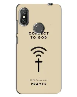 Чохол для Xiaomi Redmi Note 6 Pro з картинкою «Молитва Connect»