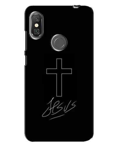 Чохол для Xiaomi Redmi Note 6 Pro з картинкою «Графічний хрест Jesus» Чохол для Xiaomi Redmi Note 6 Pro з картинкою «Графічний хрест Jesus»