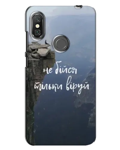 Чохол для Xiaomi Redmi Note 6 Pro з картинкою «Віра над прірвою» Чохол для Xiaomi Redmi Note 6 Pro з картинкою «Віра над прірвою»