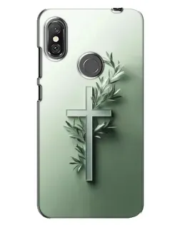 Чохол для Xiaomi Redmi Note 6 Pro з картинкою «Оливкова гілка»