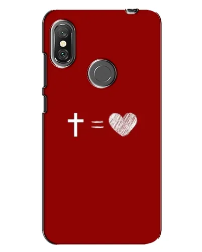 Чохол для Xiaomi Redmi Note 6 Pro з картинкою «Рівняння любові» Чохол для Xiaomi Redmi Note 6 Pro з картинкою «Рівняння любові»