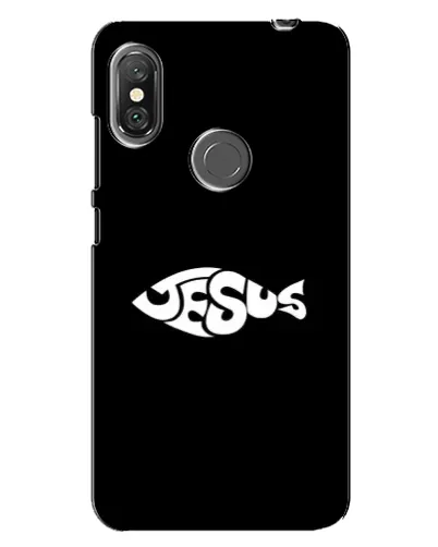 Чохол для Xiaomi Redmi Note 6 Pro з картинкою «Риба Jesus» Чохол для Xiaomi Redmi Note 6 Pro з картинкою «Риба Jesus»