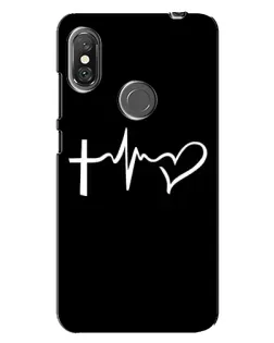 Чохол для Xiaomi Redmi Note 6 Pro з картинкою «Пульс віри»