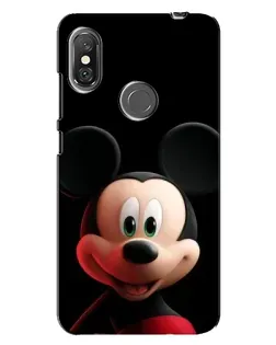 Чехол для Xiaomi Redmi Note 6 Pro с картинкой «Улыбающийся Микки Маус»