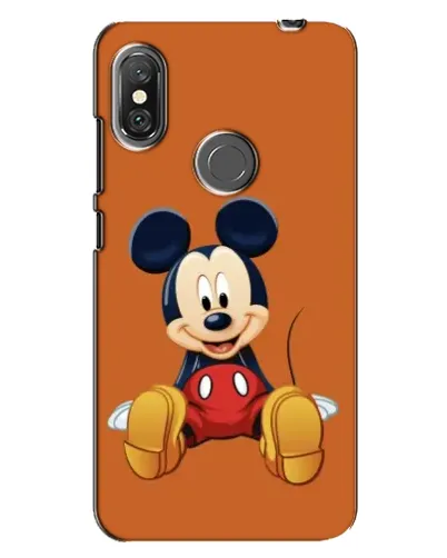 Чехол для Xiaomi Redmi Note 6 Pro с картинкой «Микки отдыхает»