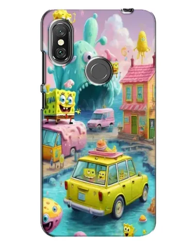 Чехол для Xiaomi Redmi Note 6 Pro с картинкой «Монстр-трак приключения»