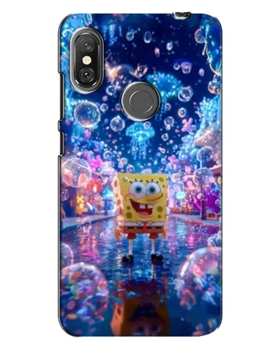 Чехол для Xiaomi Redmi Note 6 Pro с картинкой «Неоновый океан»