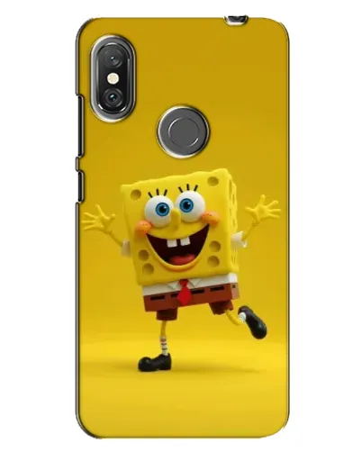 Чехол для Xiaomi Redmi Note 6 Pro с картинкой «Позитивный Губка Боб»