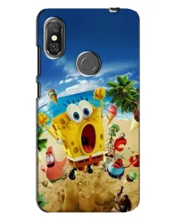 Чехол для Xiaomi Redmi Note 6 Pro с картинкой «Развлечения на пляже»