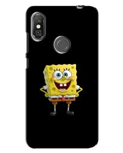 Чехол для Xiaomi Redmi Note 6 Pro с картинкой «Классический Губка Боб»