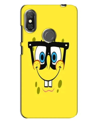 Чохол для Xiaomi Redmi Note 6 Pro з картинкою «Мінімалістичний Спанч Боб» Чохол для Xiaomi Redmi Note 6 Pro з картинкою «Мінімалістичний Спанч Боб»