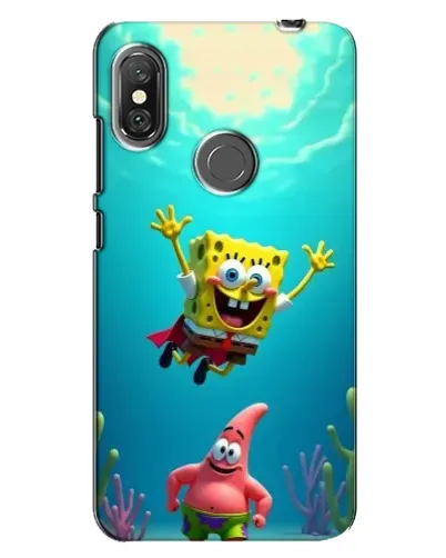 Чохол для Xiaomi Redmi Note 6 Pro з картинкою «Спанч Боб під водою» Чохол для Xiaomi Redmi Note 6 Pro з картинкою «Спанч Боб під водою»