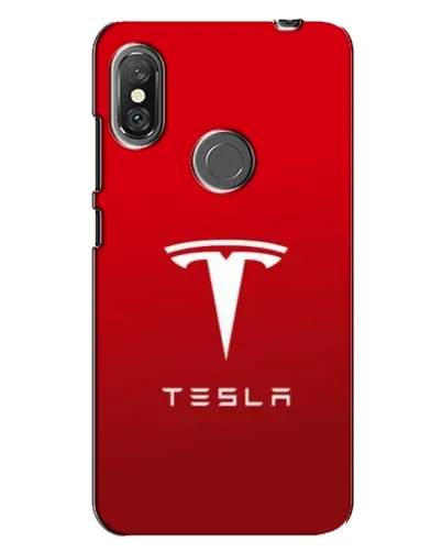 Чехол для Xiaomi Redmi Note 6 Pro с картинкой «Tesla Red Classic»