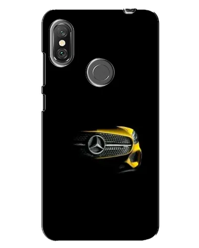 Чехол для Xiaomi Redmi Note 6 Pro с картинкой «Mercedes — ретро стиль»