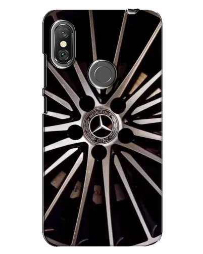 Чехол для Xiaomi Redmi Note 6 Pro с картинкой «Диск Mercedes»