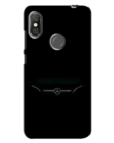 Чехол для Xiaomi Redmi Note 6 Pro с картинкой «Mercedes Stealth Look»