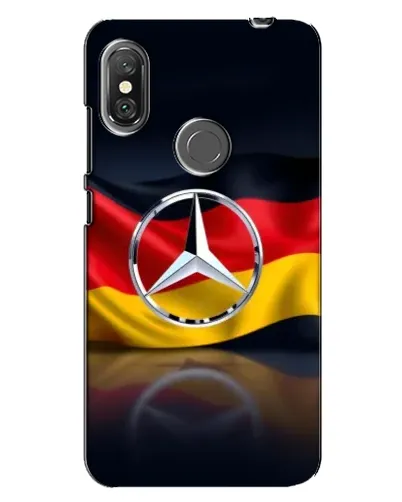 Чехол для Xiaomi Redmi Note 6 Pro с картинкой «Mercedes — флаг Германии»