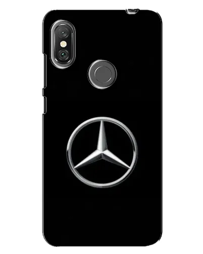 Чехол для Xiaomi Redmi Note 6 Pro с картинкой «Mercedes классический лого»