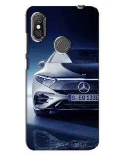 Чехол для Xiaomi Redmi Note 6 Pro с картинкой «Mercedes EQ — будущее»
