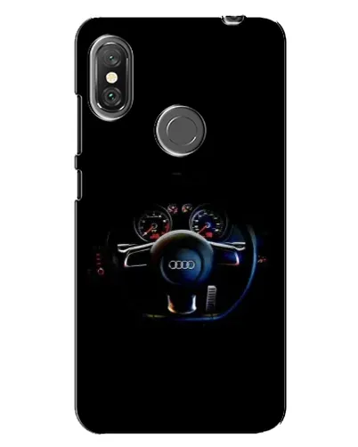 Чехол для Xiaomi Redmi Note 6 Pro с картинкой «Салон Audi — руль» Чехол для Xiaomi Redmi Note 6 Pro с картинкой «Салон Audi — руль»