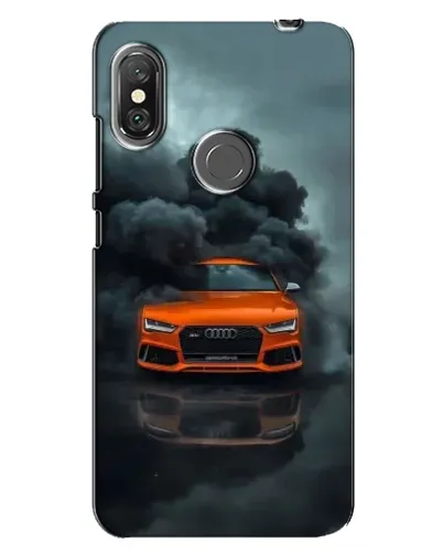 Чехол для Xiaomi Redmi Note 6 Pro с картинкой «Audi в облаках дыма» Чехол для Xiaomi Redmi Note 6 Pro с картинкой «Audi в облаках дыма»
