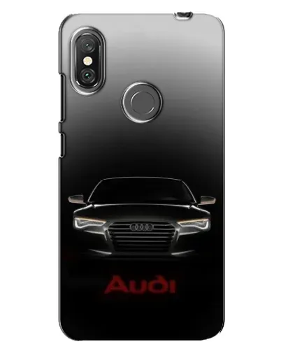 Чехол для Xiaomi Redmi Note 6 Pro с картинкой «Audi — градиентный контур» Чехол для Xiaomi Redmi Note 6 Pro с картинкой «Audi — градиентный контур»