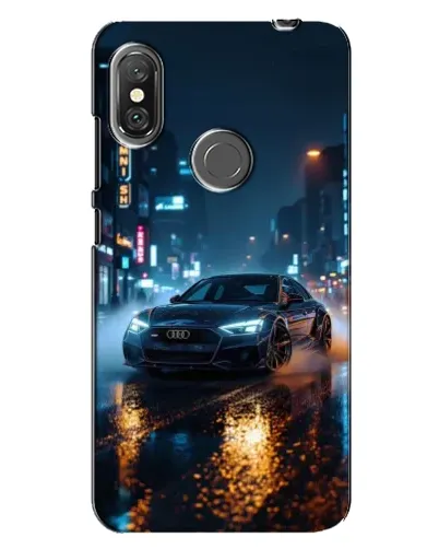 Чехол для Xiaomi Redmi Note 6 Pro с картинкой «Ночной город и Audi» Чехол для Xiaomi Redmi Note 6 Pro с картинкой «Ночной город и Audi»