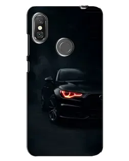 Чехол для Xiaomi Redmi Note 6 Pro с картинкой «Audi — хищный взгляд»