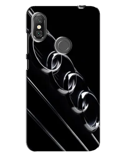 Чехол для Xiaomi Redmi Note 6 Pro с картинкой «Audi — абстрактные кольца» Чехол для Xiaomi Redmi Note 6 Pro с картинкой «Audi — абстрактные кольца»