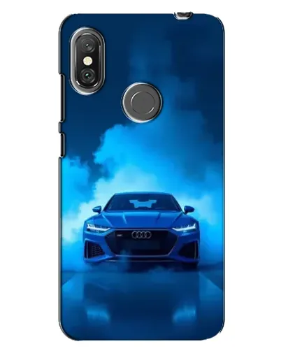 Чехол для Xiaomi Redmi Note 6 Pro с картинкой «Audi — голубая энергия» Чехол для Xiaomi Redmi Note 6 Pro с картинкой «Audi — голубая энергия»