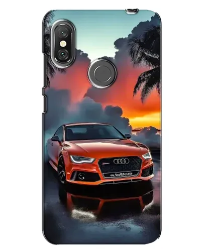 Чехол для Xiaomi Redmi Note 6 Pro с картинкой «Audi — закат» Чехол для Xiaomi Redmi Note 6 Pro с картинкой «Audi — закат»