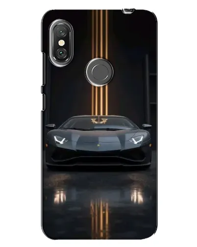 Чехол для Xiaomi Redmi Note 6 Pro с картинкой «Lamborghini золотые линии» Чехол для Xiaomi Redmi Note 6 Pro с картинкой «Lamborghini золотые линии»