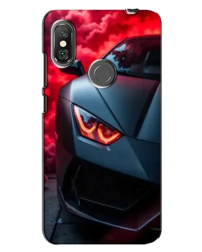 Чехол для Xiaomi Redmi Note 6 Pro с картинкой «Lamborghini красное сияние» Чехол для Xiaomi Redmi Note 6 Pro с картинкой «Lamborghini красное сияние»