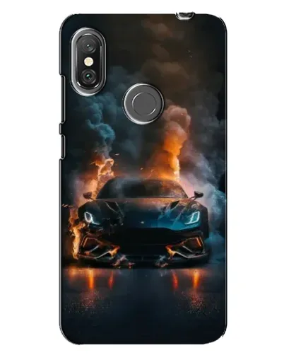 Чехол для Xiaomi Redmi Note 6 Pro с картинкой «Lamborghini дымная эстетика» Чехол для Xiaomi Redmi Note 6 Pro с картинкой «Lamborghini дымная эстетика»