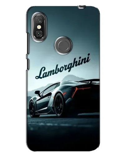Чехол для Xiaomi Redmi Note 6 Pro с картинкой «Классическая надпись Lamborghini» Чехол для Xiaomi Redmi Note 6 Pro с картинкой «Классическая надпись Lamborghini»