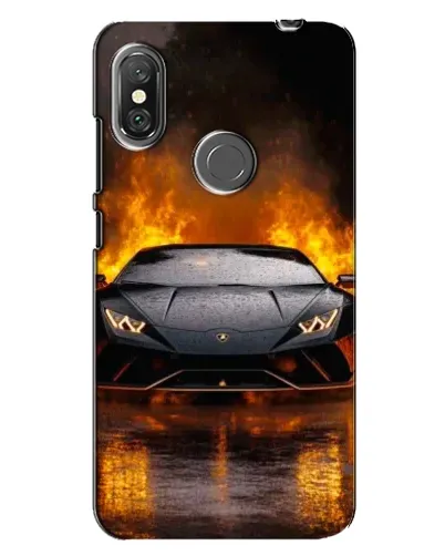 Чехол для Xiaomi Redmi Note 6 Pro с картинкой «Lamborghini в огне» Чехол для Xiaomi Redmi Note 6 Pro с картинкой «Lamborghini в огне»