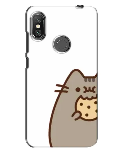 Чехол для Xiaomi Redmi Note 6 Pro с картинкой «Пушин с печеньем»