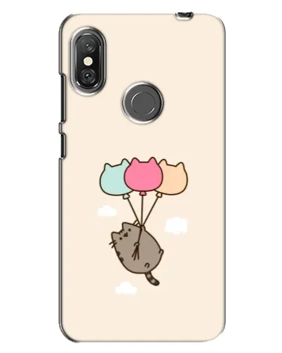 Чехол для Xiaomi Redmi Note 6 Pro с картинкой «Пушин на шариках»